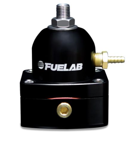 Billede af Fuelab 52501 EFI inline brændstoftrykregulator 1x AN6 ORB / 1x AN6 ORB