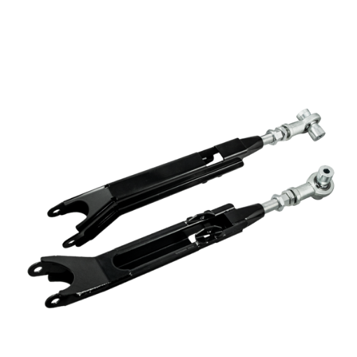 Billede af PMC Justerbare kontrolarme (camber arms) til baghjul i stål - BMW E36/E46 - SORT