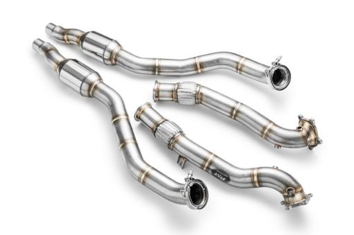 Billede af Downpipe med Katalysator Audi S6, S7, RS6, RS6 4.0 TFSI