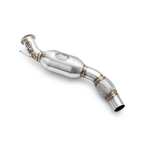 Billede af Downpipe med lyddæmper til BMW  N47