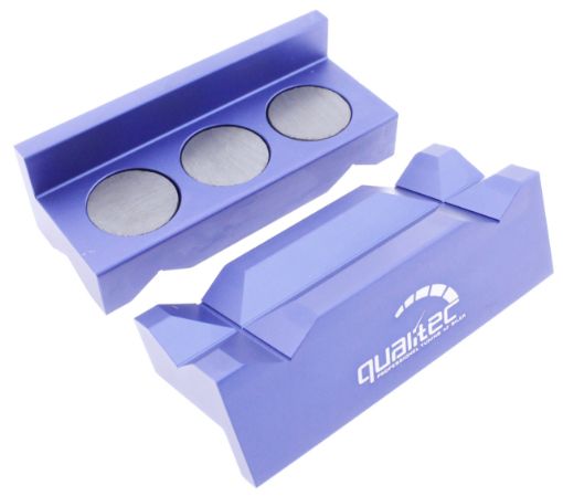 Billede af Alukæber til samling af AN-fittings - Blå