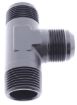Billede af T-stykke AN-fitting med NPT i enden