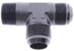 Billede af T-stykke AN-fitting med NPT i enden
