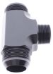Billede af T-stykke AN-fitting med NPT på siden