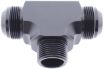 Billede af T-stykke AN-fitting med NPT på siden