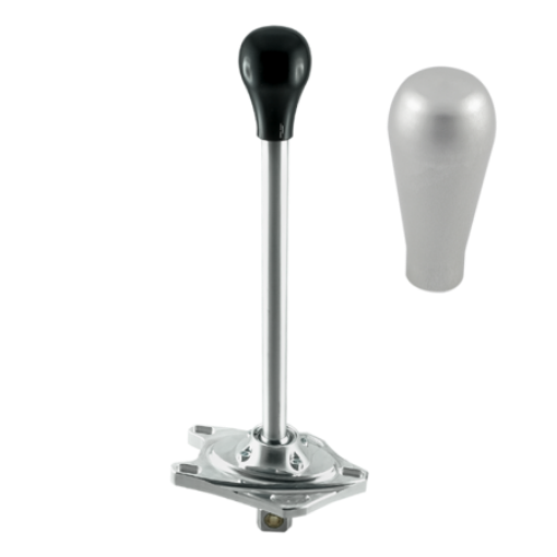Billede af PMC Short Shifter BMW / Long Silver Aluminium Knob
