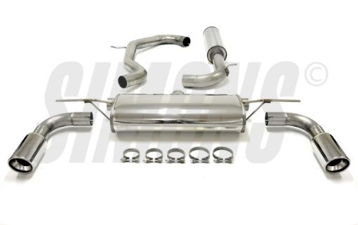 Billede af Simons catback udstødning SEAT Leon 5F Cupra 2WD 2x100 mm