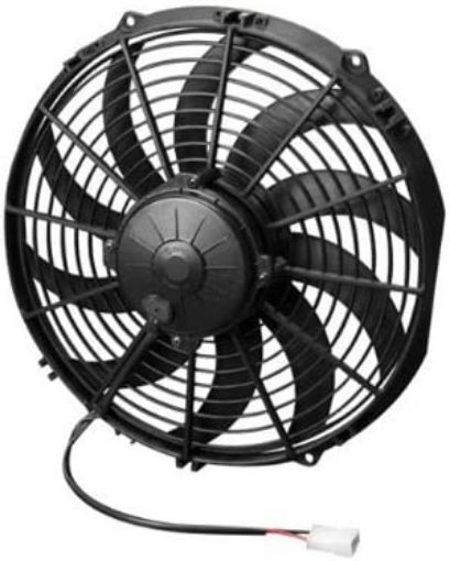 Billede af SPAL 12" motorsport køleblæser - Skubber - 30102030 - 1292 CFM