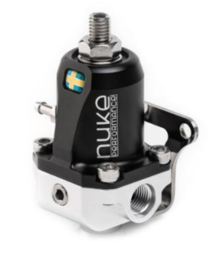 Billede af Nuke Performance FPR100s EFI brændstoftrykregulator 2x AN6 ORB / 1x AN6 ORB