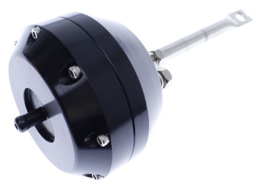 Billede af Billet Turbo Aktuator & Intern Wastegate – Billet Aluminium (1–2 Bars / BLACK)