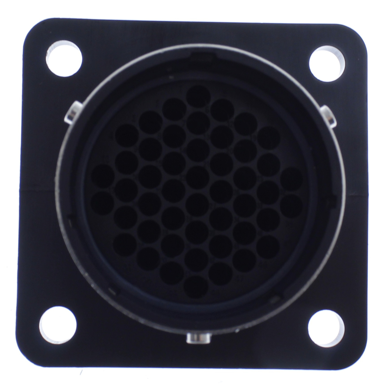 Firewall connector 48 pins med flange - Incl. stikben (HUN) | Qualitec.dk
