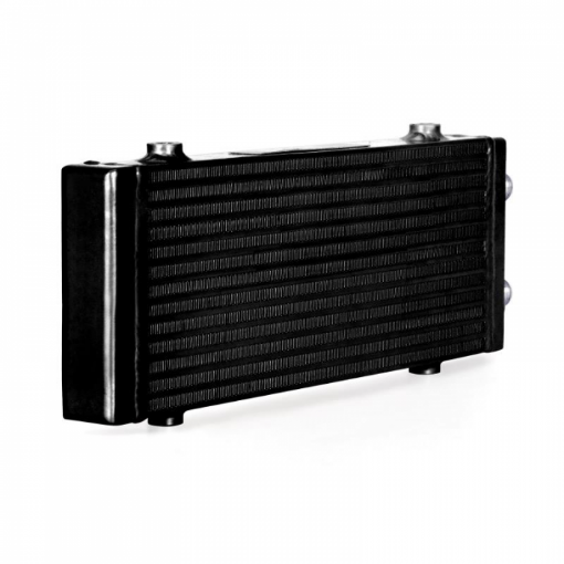 Billede af Universal Dual Pass bar & Plate Oil Cooler - Medium - Sort - Mishimoto - AN10
