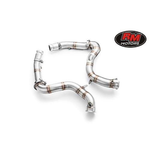 Billede af Downpipe MERCEDES W205 C63 AMG 4.0i V8 Bi-Turbo