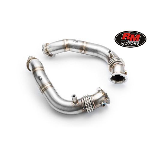 Billede af Downpipe BMW F01, F02, F03, F07 GT, F10, F11, F12, E70, E71, E72, X5, X6, N63, S63