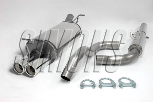 Billede af Simons catback udstødning Audi A3 8L/VW Golf 4/VW New Beetle Turbo