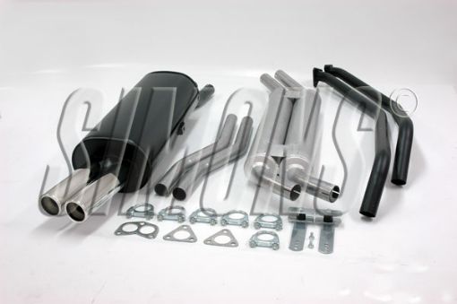 Billede af Simons catback udstødning BMW E30 320i/323i/325i