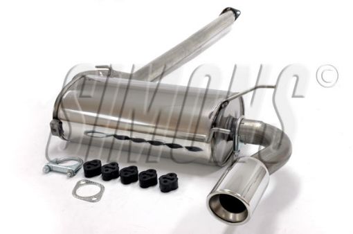 Billede af Simons catback udstødning Mazda MX-5 NA 1.6i/1.8i 1996–1998