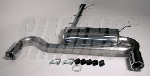 Billede af Simons catback udstødning Mazda MX-5 NA 1.6i/1.8i 1989–1996