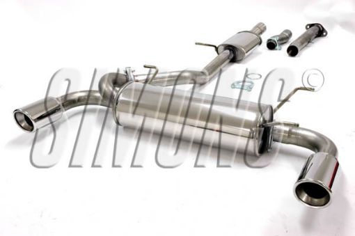 Billede af Simons catback udstødning Mazda MX-5 NB 1.6/1.8 1998–2005 2x100 mm