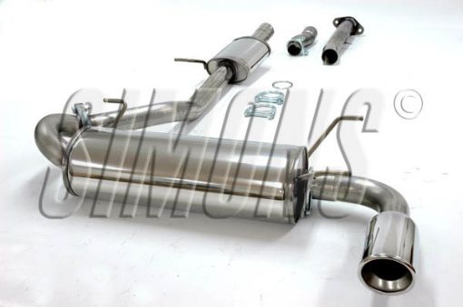Billede af Simons catback udstødning Mazda MX-5 NB 1.6/1.8 1998–2005 1x100 mm