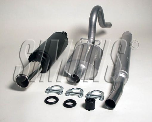 Billede af Simons catback udstødning Opel Manta B Combicoupé/Hatchback uden downpipe