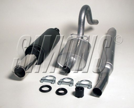 Billede af Simons catback udstødning Opel Ascona B/Manta B Sedan uden downpipe
