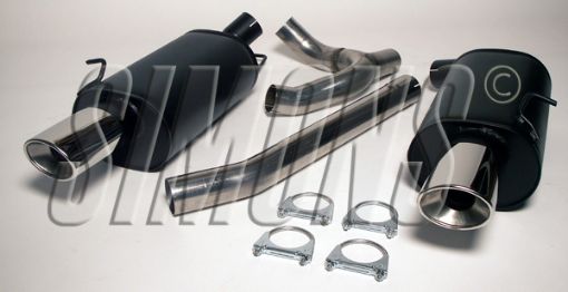 Billede af Simons catback udstødning Volvo 850/S70/V70 Turbo AWD