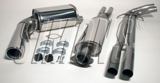 Billede af Simons catback udstødning Volvo XC70/XC turbo/diesel 2000-2007