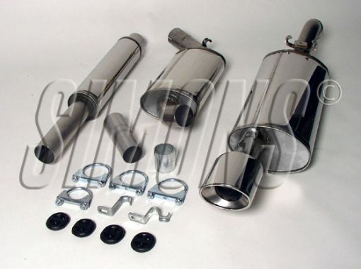 Billede af Simons catback udstødning VW Corrado G60 1.8 16V/G60