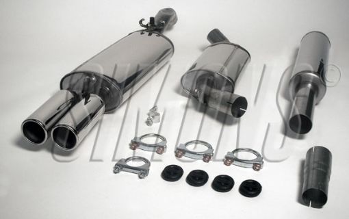 Billede af Simons catback udstødning VW Golf 2 GTI 16V