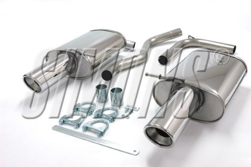 Billede af Simons catback udstødning Audi A4 B6/B7 2WD Sedan/Avant 1.8T