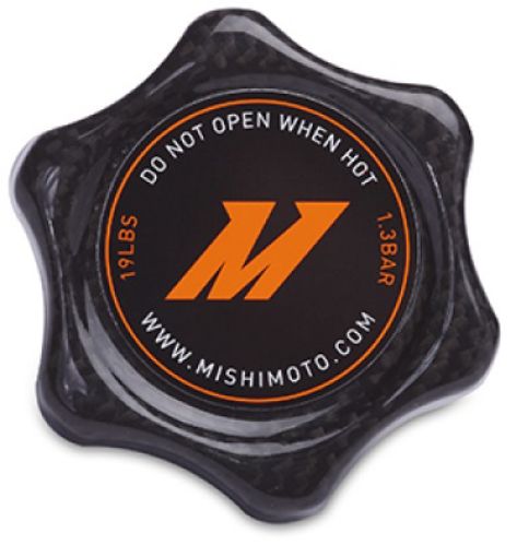 Billede af Mishimoto 1.3 Bar Rated Carbon Fiber Radiator Cap Small Import