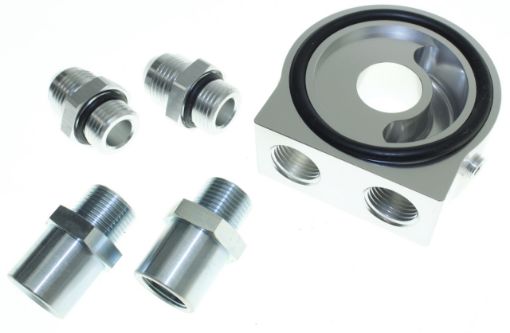 Billede af Oliekøler sandwich AN10 - Qualitec CNC