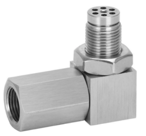 Billede af Lambdasondeudtag 90 graders - (M18x1.5) - Med mini katalysator