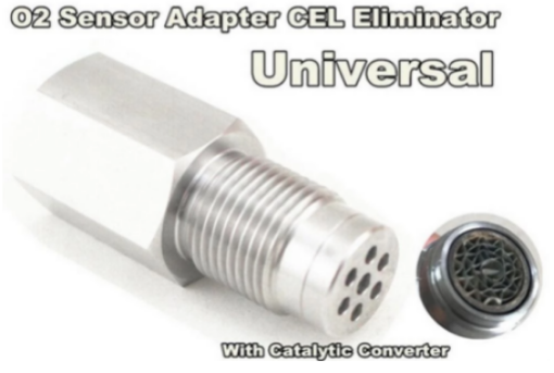 Billede af Lambdasonde forlænger 0 graders - (M18x1.5) - Med mini catalysator