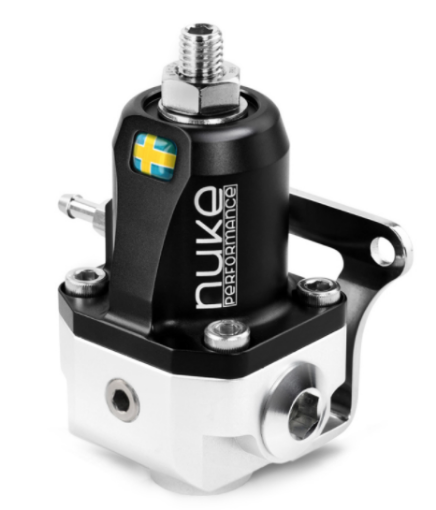 Billede af Nuke Performance FPR100m EFI brændstoftrykregulator 2x AN8 ORB / 1x AN8 ORB