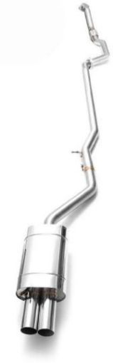 Billede af BMW E46 318d, 320d M47, M47N complete exhaust system