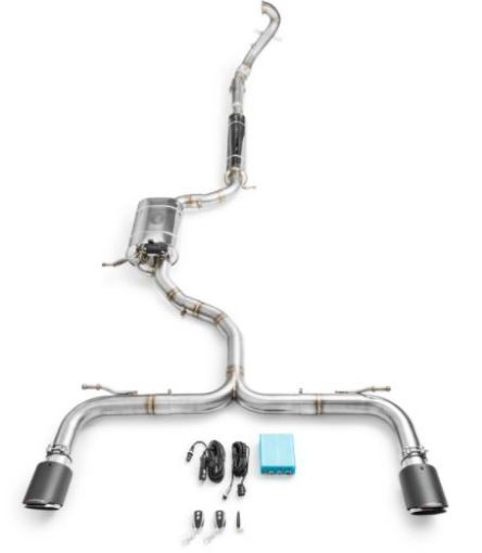 Billede af Volkswagen Golf 7 VII GTI complete exhaust system