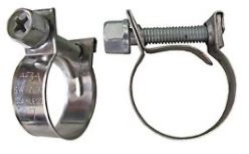 Billede af 7-9mm. - Mini spændebånd til slange