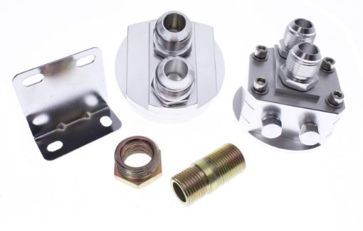 Billede af Oliekøler relocation - AN10 - All Silver