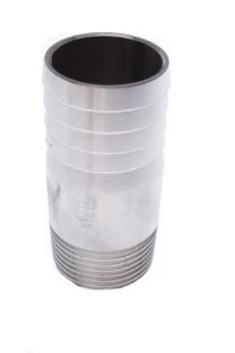Billede af 32mm. Svejsenippel  - rustfri stål