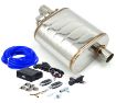 Billede af Exhaust muffler with Cutout valve - 3" - 51mm side pipe