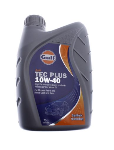 Billede af Gulf 10w40 Tec Plus motorolie 1 liter