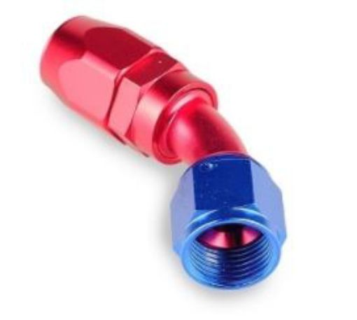 Billede af 45gr. AN fitting - AN-4 - Rød/Blå