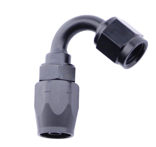 Billede af 120gr. AN fitting - AN-8 - Sort