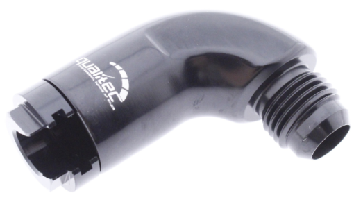 Billede af 90gr. AN Female Quick Connect - AN-8 -> 5/16" Female Hard Tube