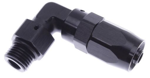 Billede af 7/8"-14 UNF-> AN8 - 90 deg - Sort