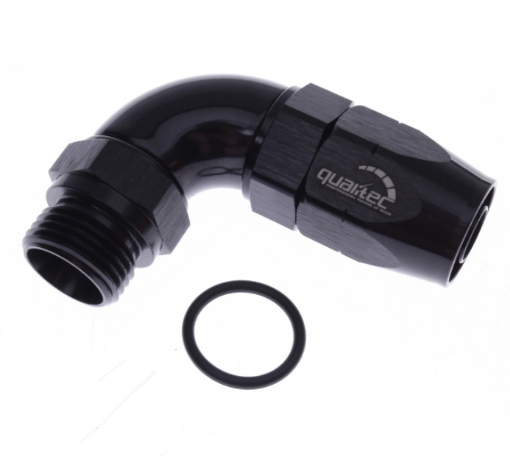 Billede af 1-1/16-12 UNF -> AN10 - High flow 90gr - Sort