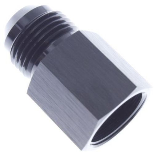 Billede af Nippel adapter AN6 han – M22x1,50 hun sort