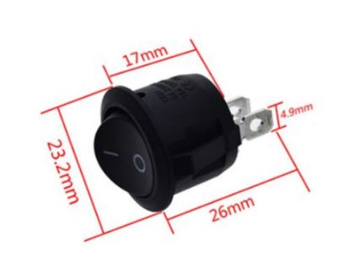 Billede af 2 Pin ON-OFF kontakt 